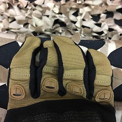 Valken Zulu Full Finger Tactical Paintball Gloves - Tan - ActionVillage